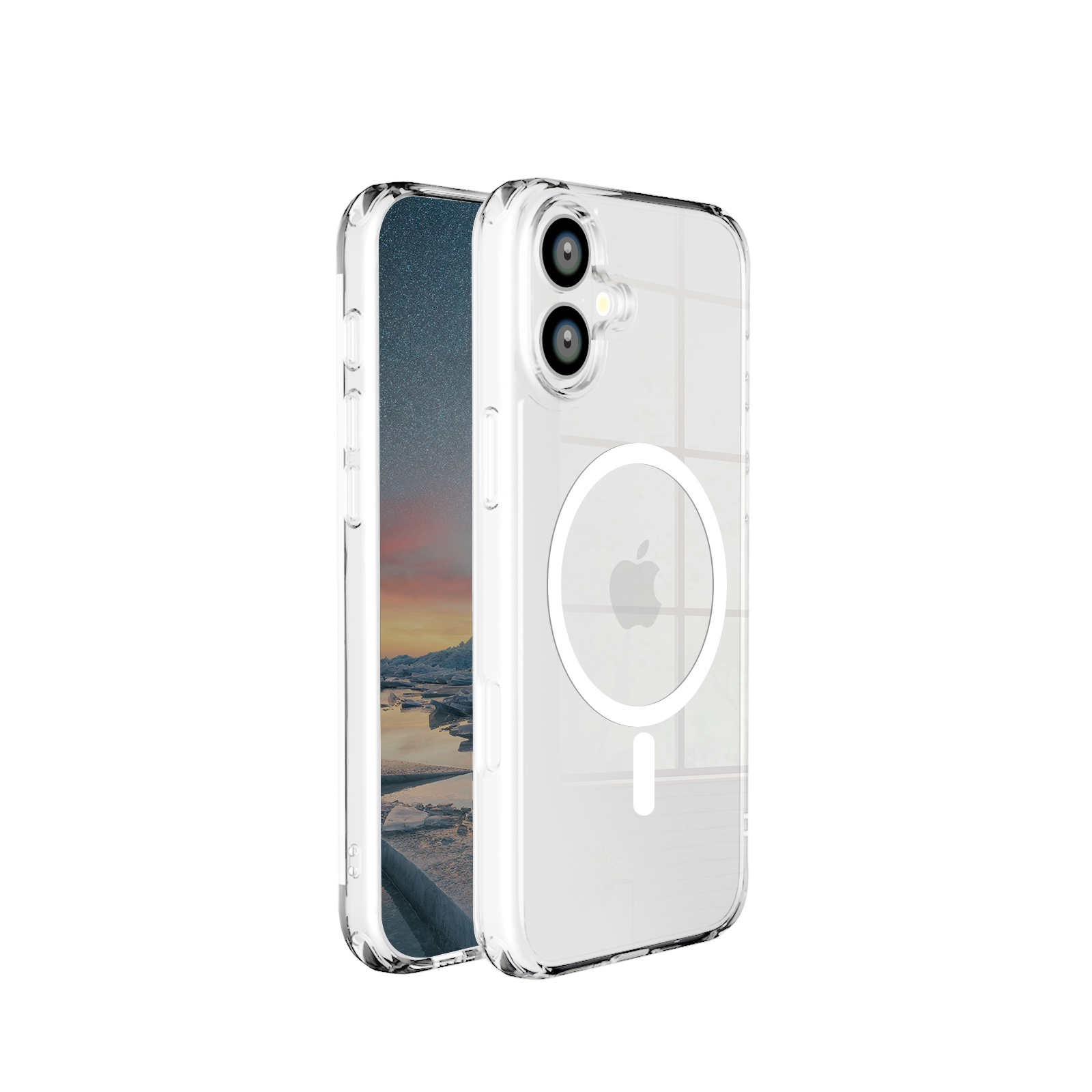 iPhone 16 Magsafe Transparent Clear Case Anti-Scratch for Men and Women iPhone 16 Magsafe Transparent Clear Case Anti-Scratch for Men and Women